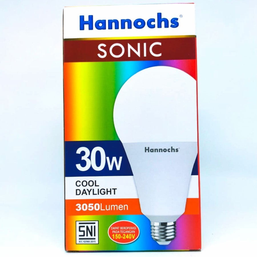 Hannochs SONIC Lampu LED 30 Watt - Bohlam Cahaya Putih