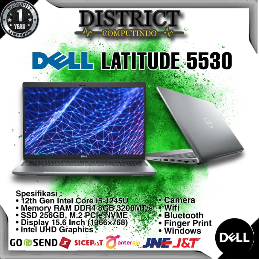 LAPTOP DELL LATITUDE 5530 INTEL CORE I5 1235U 12TH GEN SSD