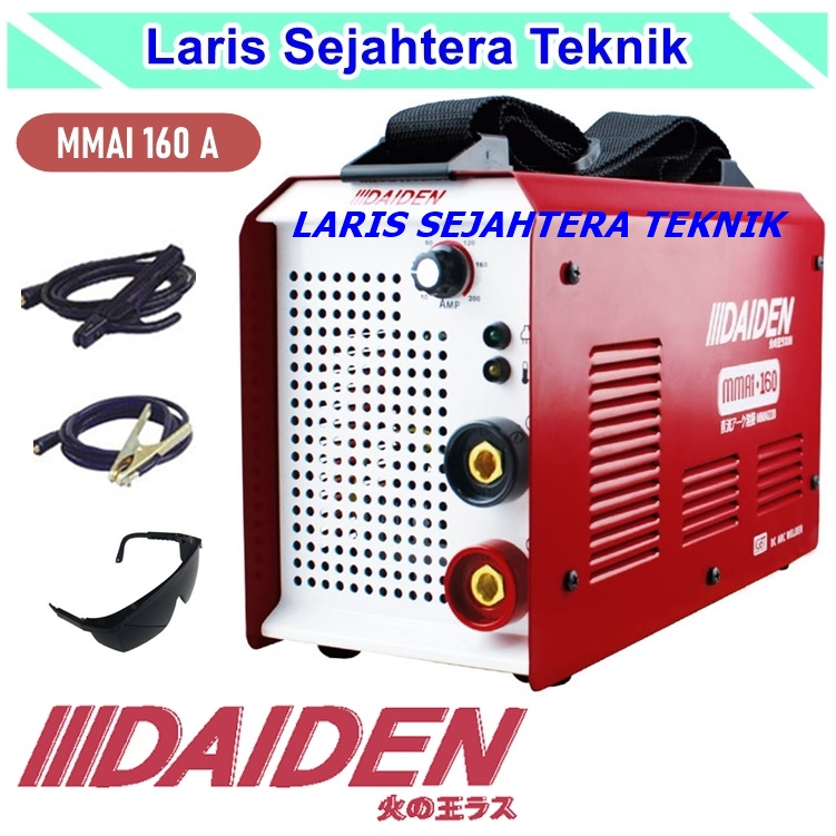 MESIN LAS DAIDEN MMAI 160 / TRAFO LAS INVERTER DAIDEN MMA 160