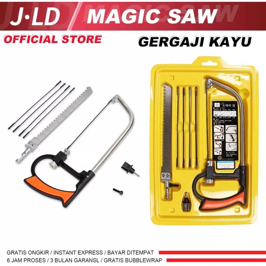 GERGAJI MINI SET M-880 JLD TOOLS MAGIC SAW GERGAJI