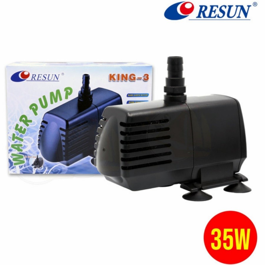 Resun king 3 pompa air celup aquarium submersible water pump 35 watt