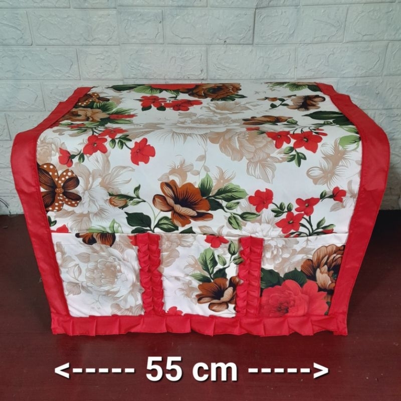 Cover Alas Kulkas Besar Jumbo 2 Dua Pintu