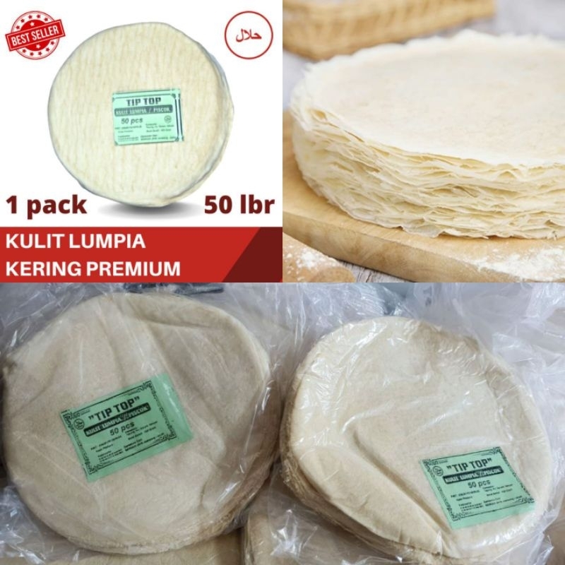 KULIT LUMPIA /KULIT LUMPIA MURAH ISI 50 LEMBAR