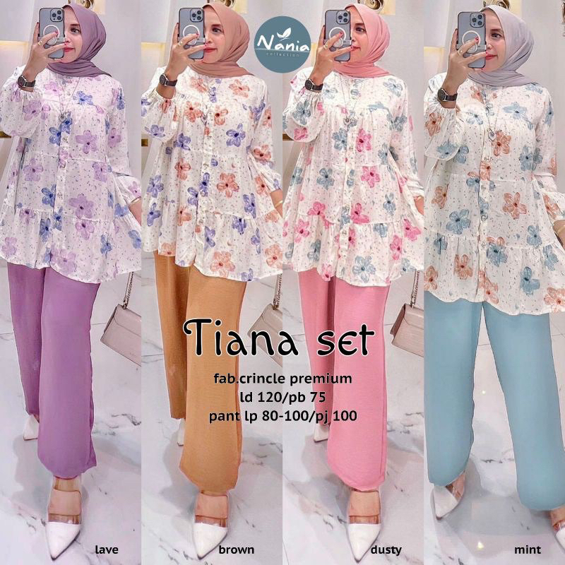 TIARA ONESET CRINKLE AIRFLOW