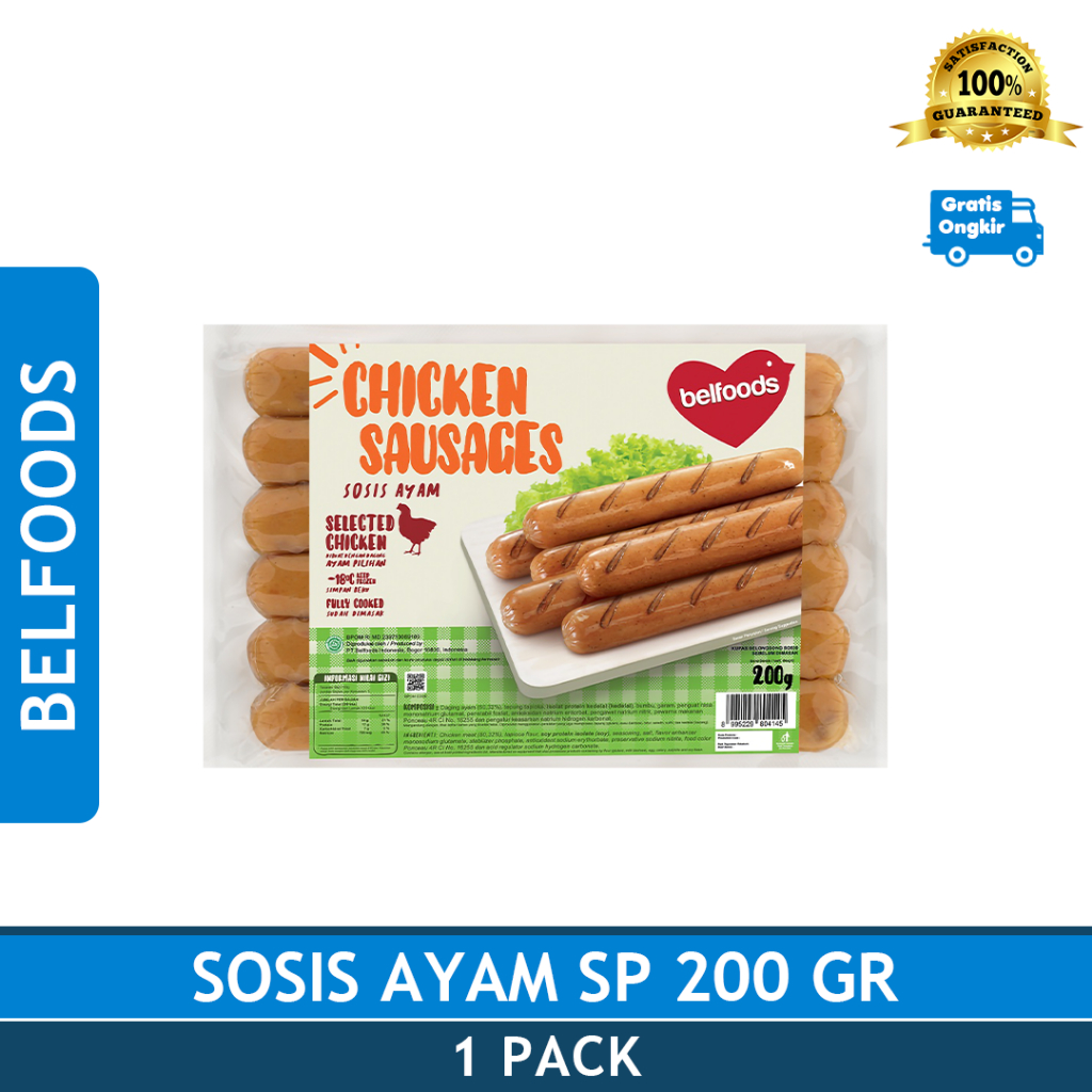 

Belfoods Sosis Ayam SP 200 gr