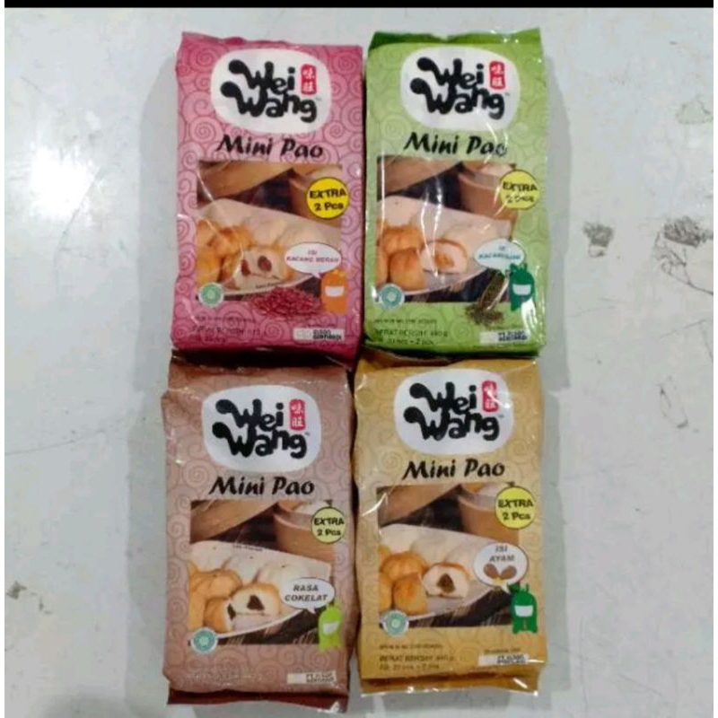 

WEIWANG MINI PAO ALL VARIAN 25pcs