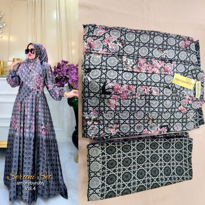 gamis seruni set