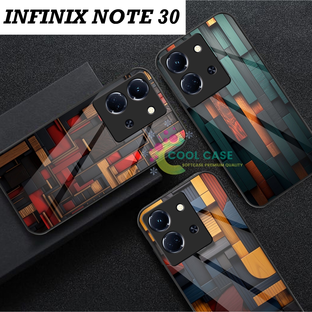 Softcase Glass Case Infinix Note 30 Terbaru 2023 Case Infinix Note 30 Motif Esthetic [CK191] - Casing Handphone Infinix Note 30 -  Pelindung Handphone