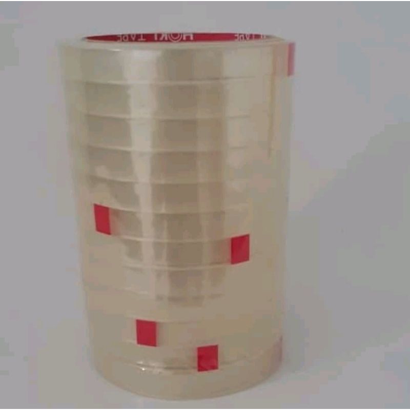 

1pcs Isolasi Selotip Bening 1/2"x 50y Goaltape
