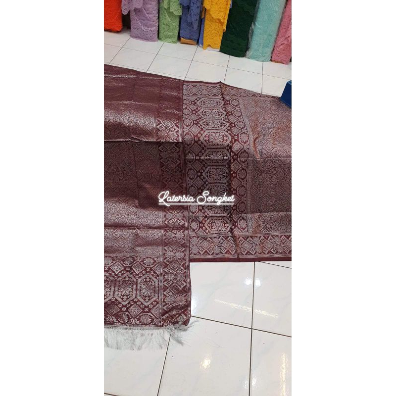 songket mesin metalic