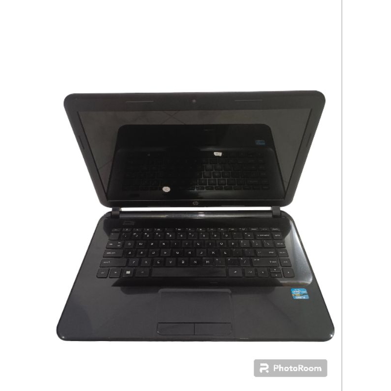 Laptop Hp 14-d012TU, Core i3-3110M, Ram 4/500Gb, Mulus tidak bercela Black