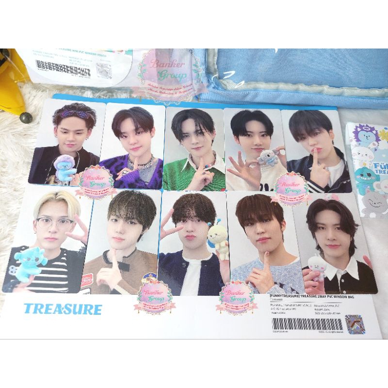 Official PC / Photocard Treasure Funny 2 Way PVC Window Bag (Fun for Fan)