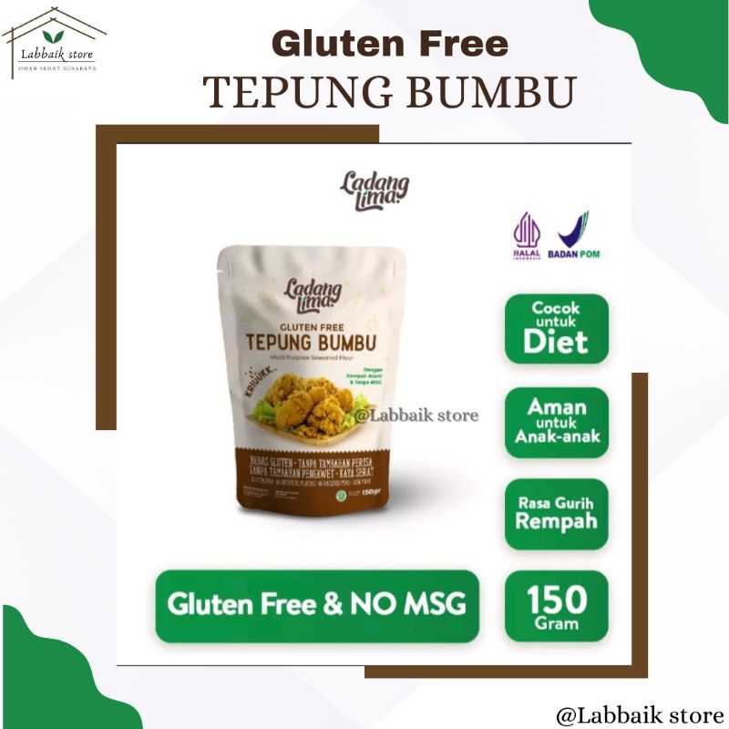 

Aneka Tepung Gluten Free Ladang Lima