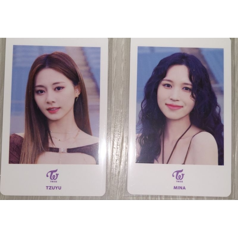 twice japan official photocard