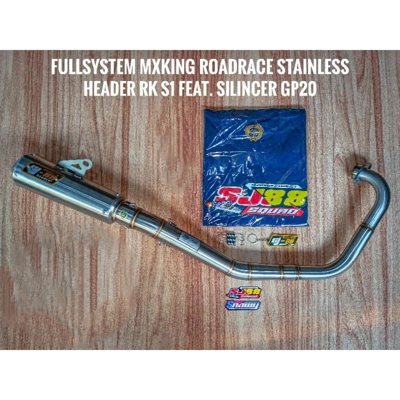 Knalpot SJ88 MX King Header RK S1