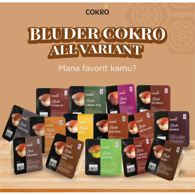 

Bluder Cokro Khas Madiun Sejak 1989