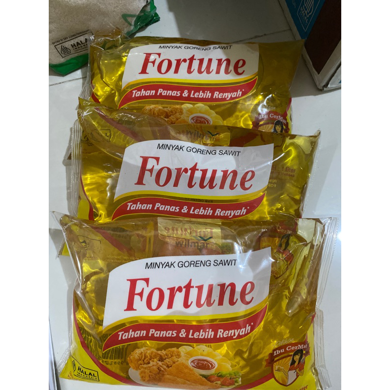 

( 3pc ) Minyak Goreng Fortune 1L