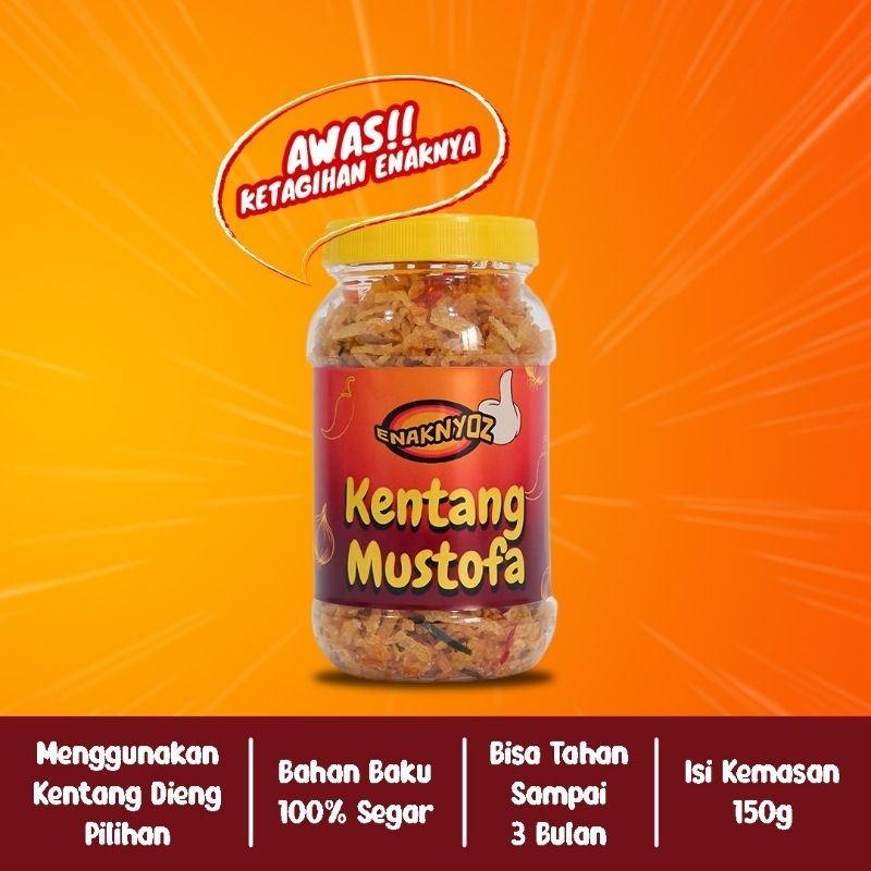 

QH ENAKNYOZ / PAKET SUPER KRIUK / Kentang Mustofa - Pedas Manis Gurih 5