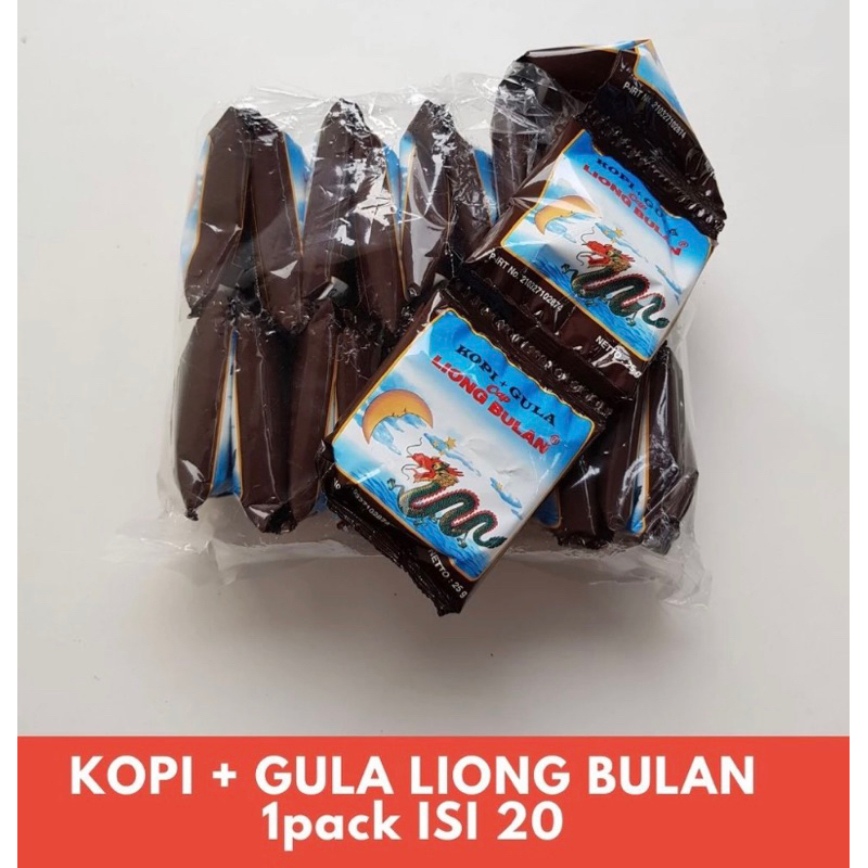 

Kopi Liong Plus Gula [1 Pack/20 Sachet]