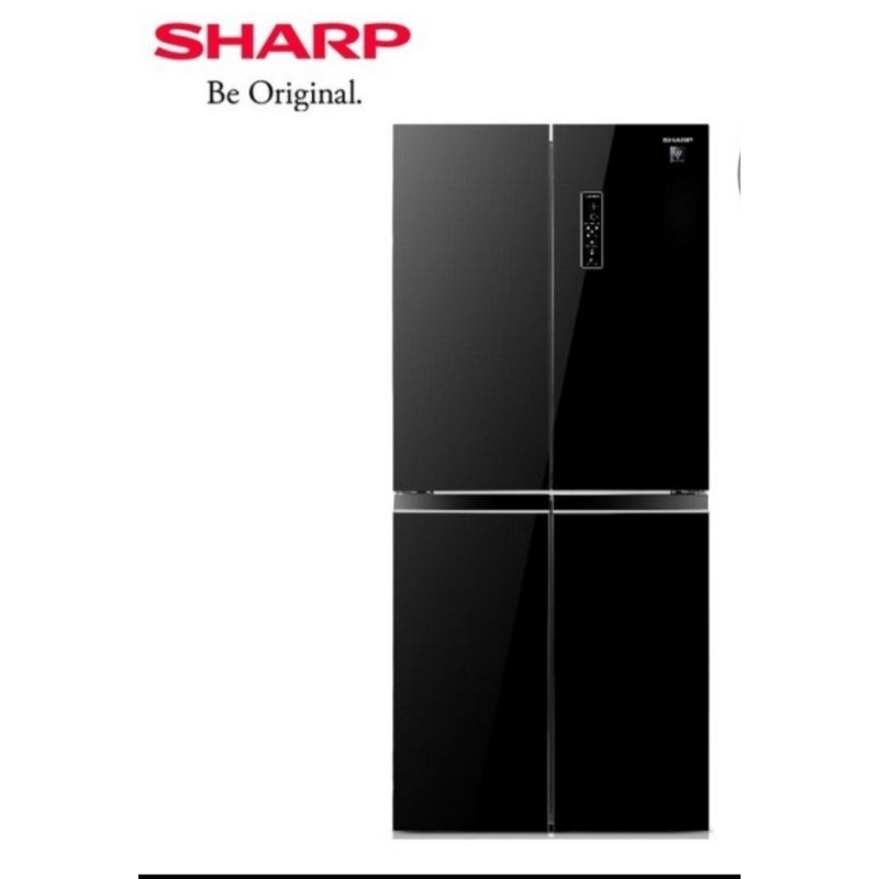Sharp Kulkas  Queen series 4 Pintu  SJ-IF51PG-BK