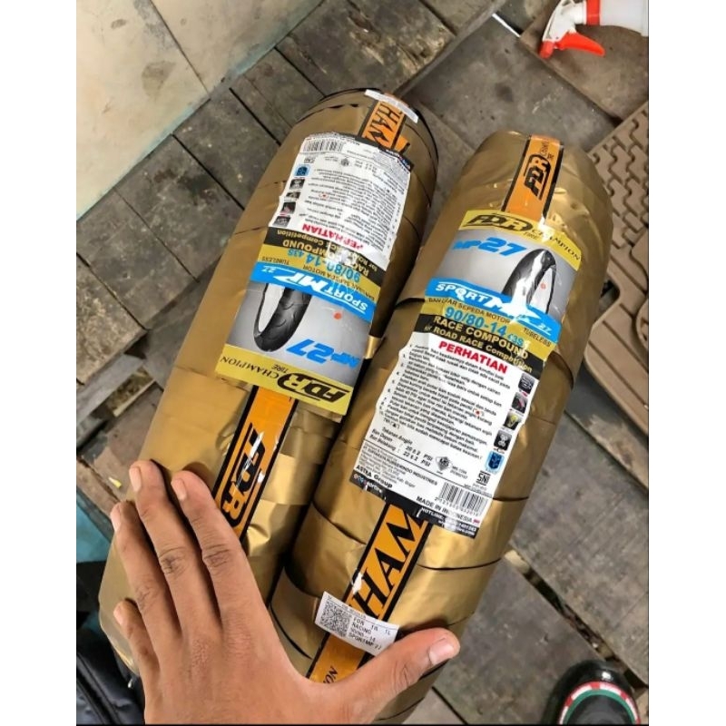 FDR MP 27 SEPASANG 90/80 RING 14 MATIC