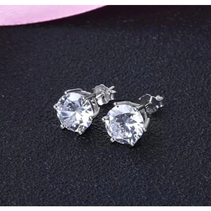 Anting Tusuk Mata Satu Giwang Titanium Anti Karat