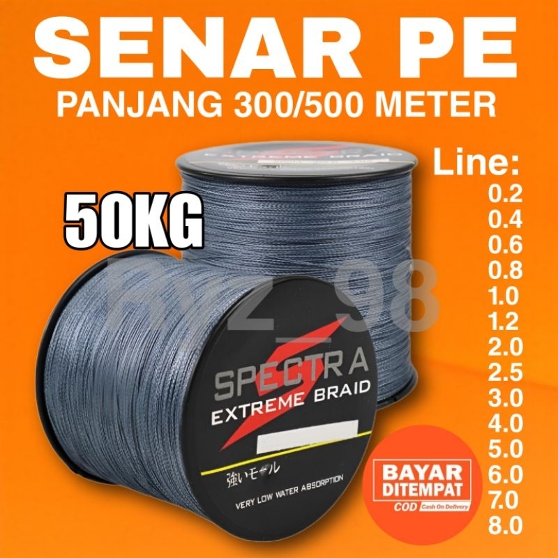 PROMO SENAR PE 500M SENAR PANCING TERMURAH SENAR PANCING ANTI KRITING - SENAR KECIL KUAT 50 KG SENAR