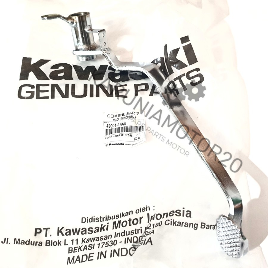 Pedal Rem Belakang Blitz R Original Kawasaki 43001-1443