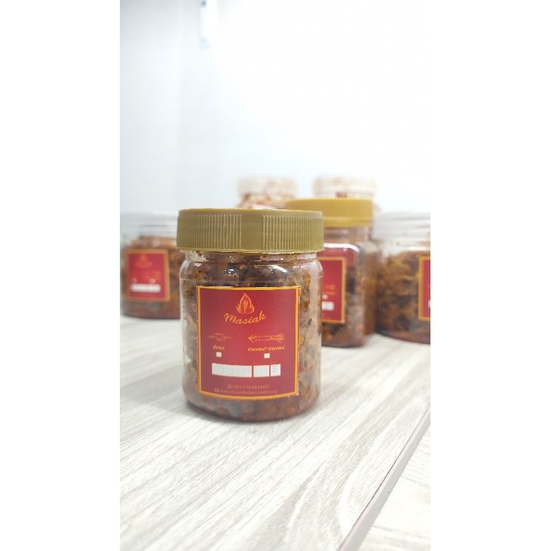 

Masiak Sambal Kecombrang/ Cumi Sambal Kecombrang/ Teri Sambal Kecombrang 150gr