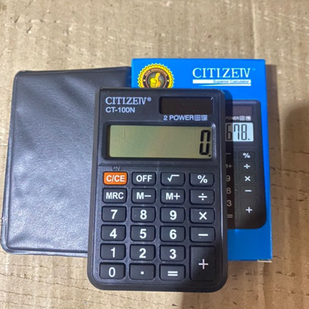 

Kalkulator CT 100N 8 Digit Ada Pocket