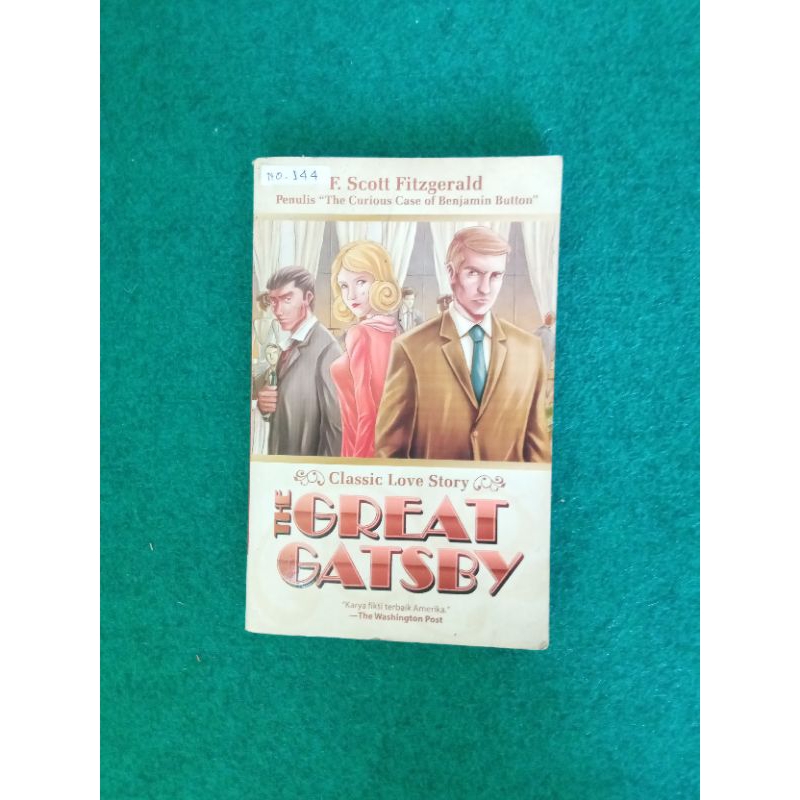 Novel The Great Gatsby - F. Scott Fitzgerald (Original)