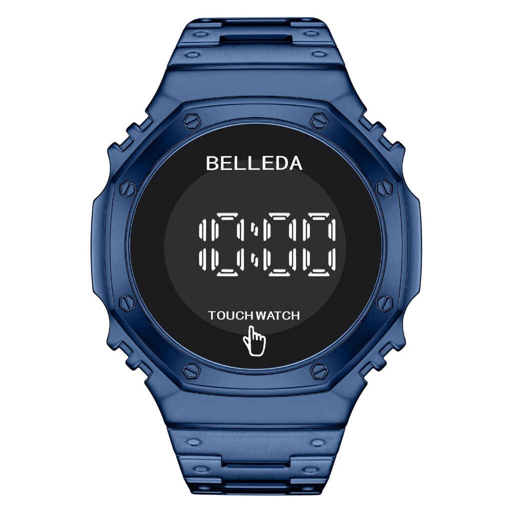 Jam tangan belleda original rantai digital tipe B-9420 water resistant COD