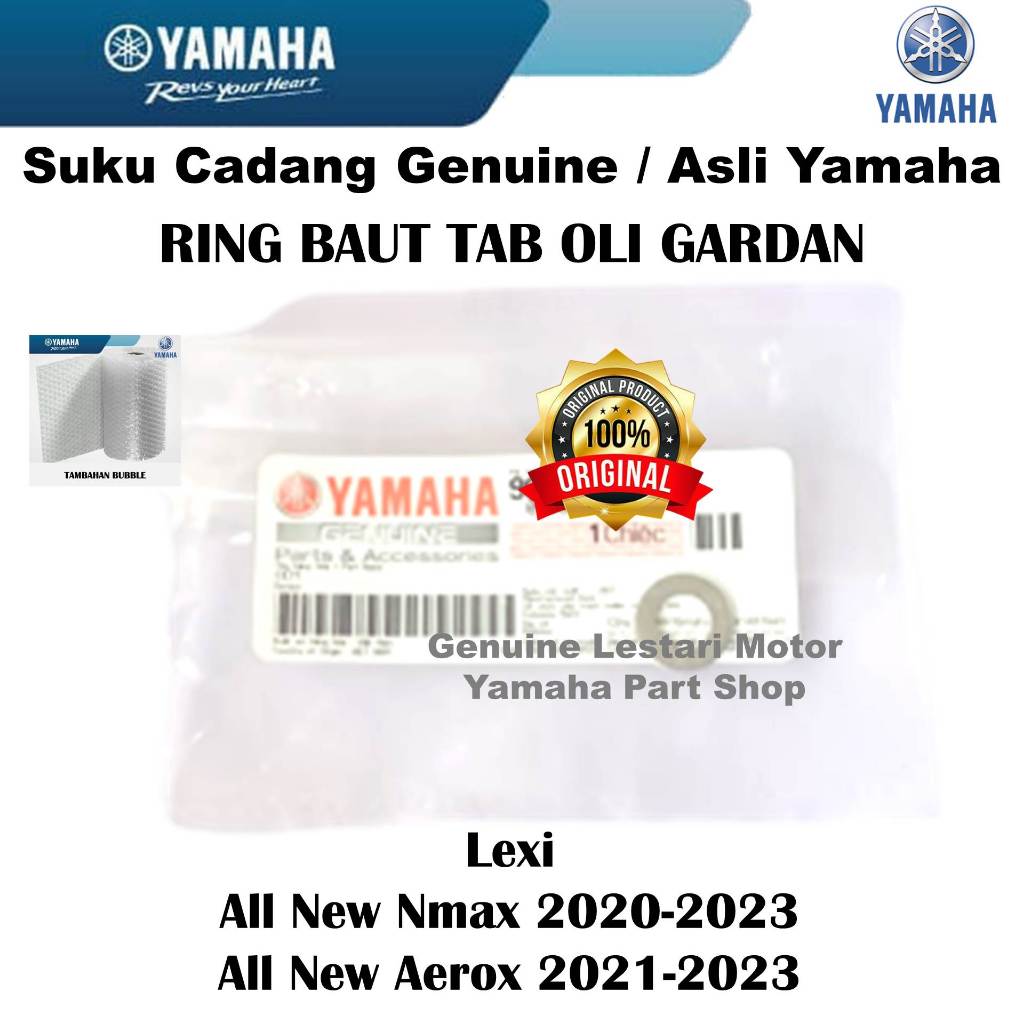 Ring Baut Tab Oli Gardan Lexi All New Aerox Nmax N Max Asli Yamaha Surabaya
