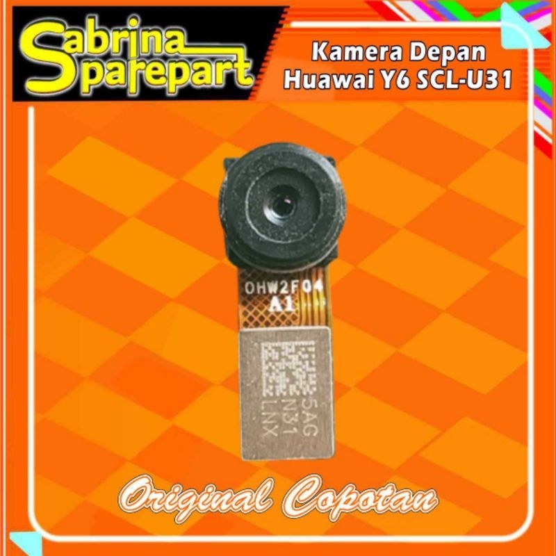 Kamera Depan Huawai Y6 SCL-U31 Original copotan