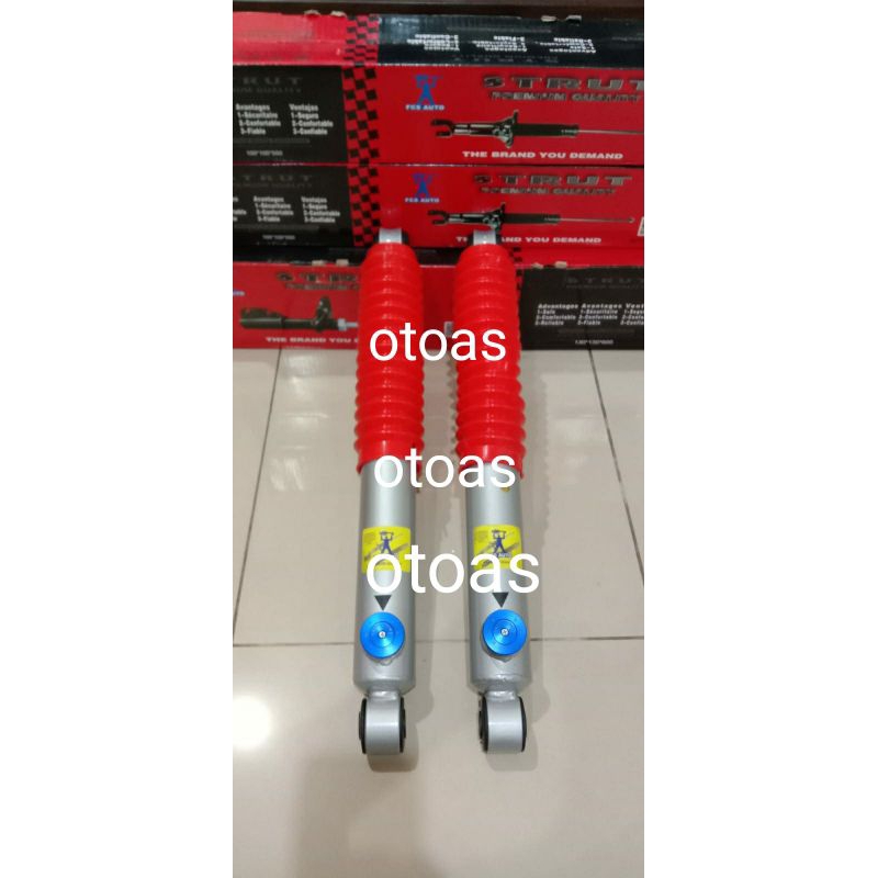 shock breaker FCS premium adjustable empuk / keras pajero sport lama Belakang