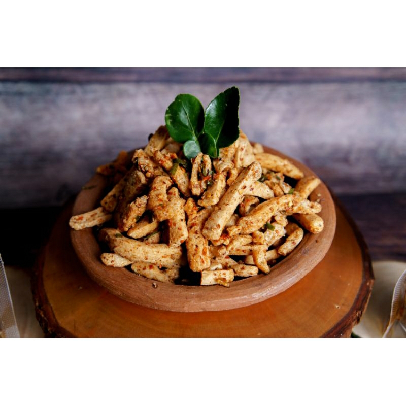 

Basreng prancis rasa pedas daun jeruk 125 gram