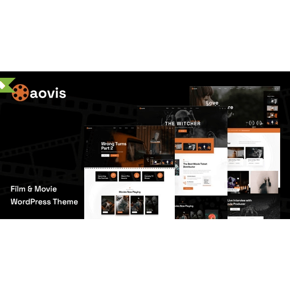 Aovis – Booking Movie Tickets WordPress Theme
