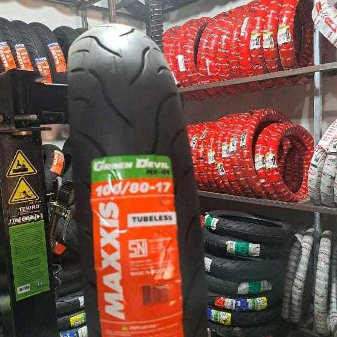 Ban Maxxis GREEN DEVIL 100/80-17 Tubeless