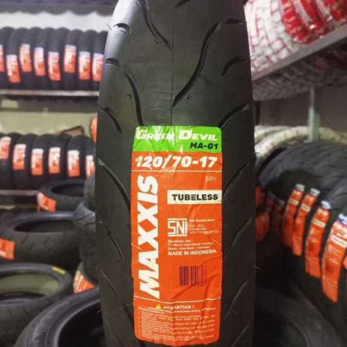 Ban Maxxis GREEN DEVIL 120/70-17 Tubeless