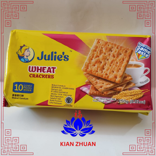 

Julie's Wheat Crackers 250g