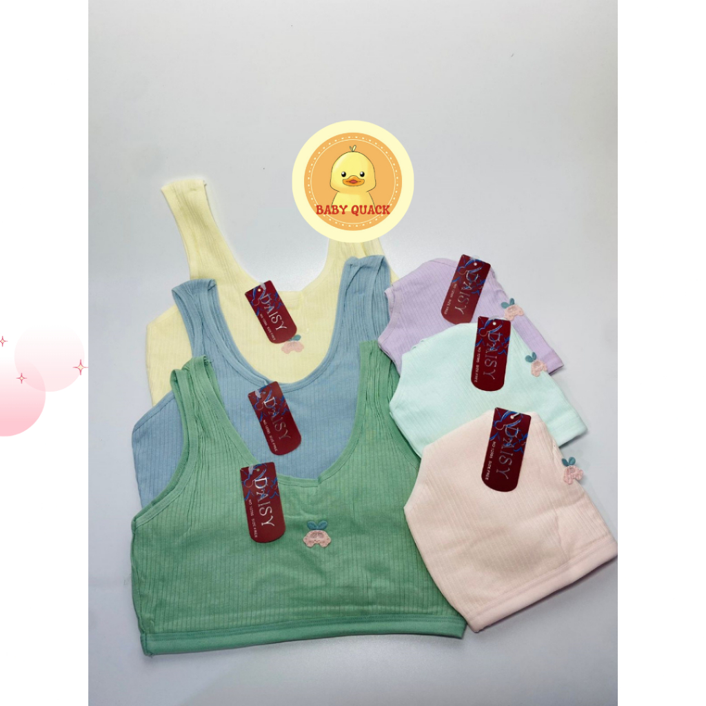 Bra BH Miniset Anak Remaja Daisy 12595 Free Size Katun Lembut - Makassar