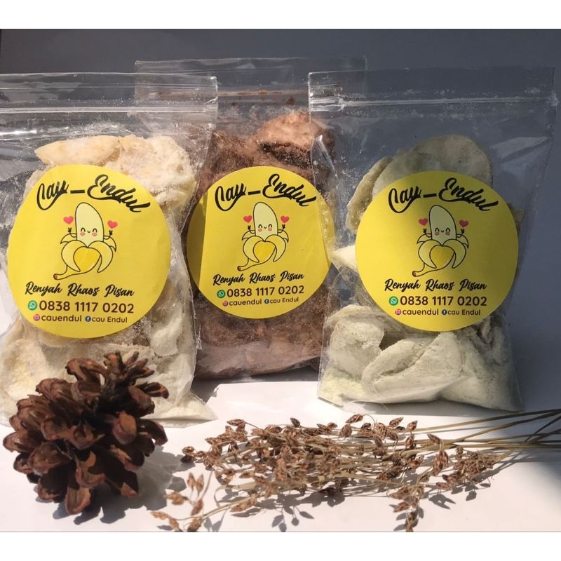 

Keripik pisang 130 gram - renyah endul rasanya