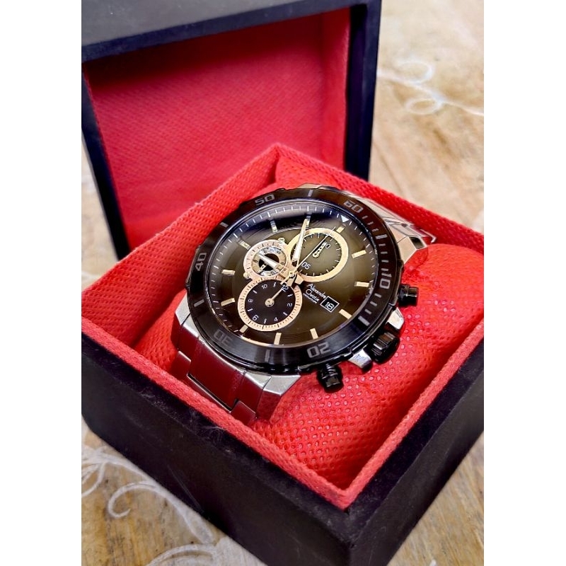 JAM TANGAN ALEXANDRE CHRISTIE 6473MC SECOND PRELOVED