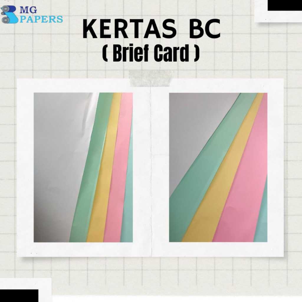 

BC (Brief Card) 160Gr/61*86