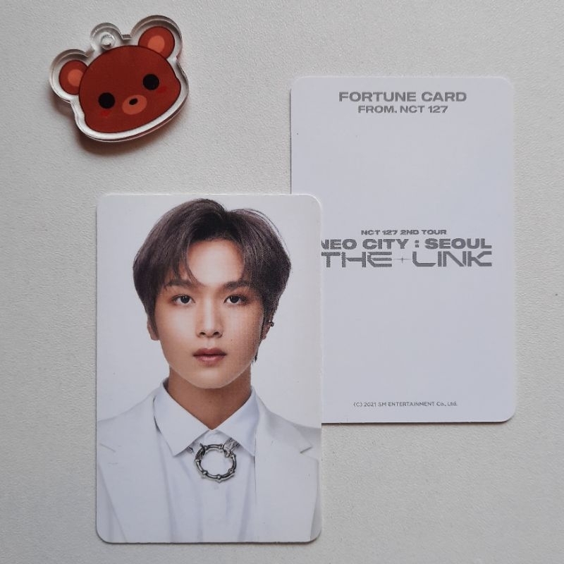 ‼️Booked‼️[Official] photocard haechan konsep fortune the link || pc haechan the link hadap depan