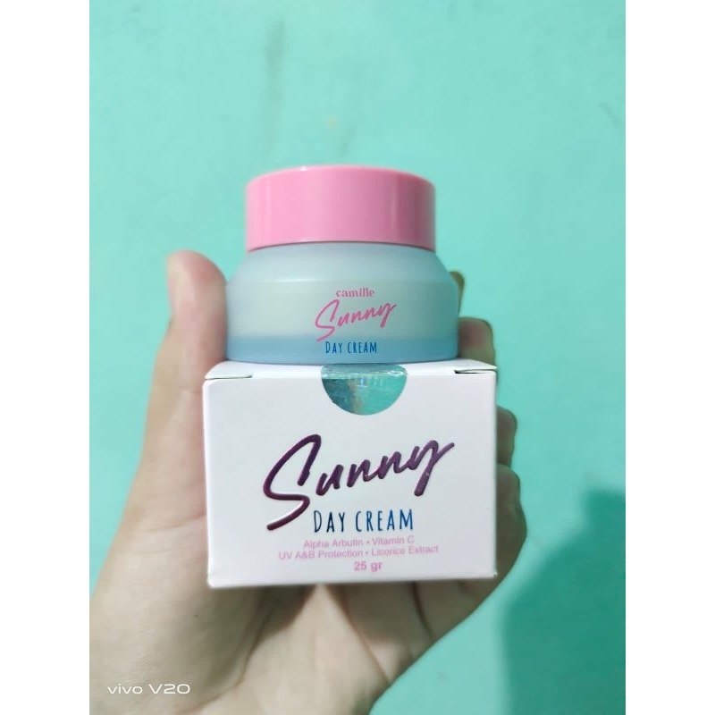 SUNNY DAY CREAM WITH SUNSCREEN 25GRAM ASLI CAMILLE BEAUTY