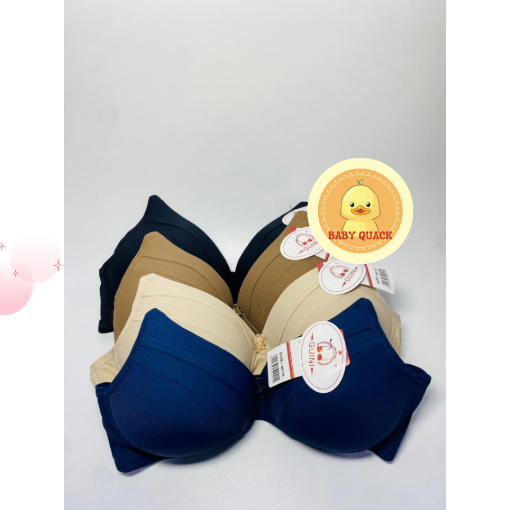Bra BH Wanita Guini A8 Super Nyaman Push Up Big Size 38-48 - Makassar