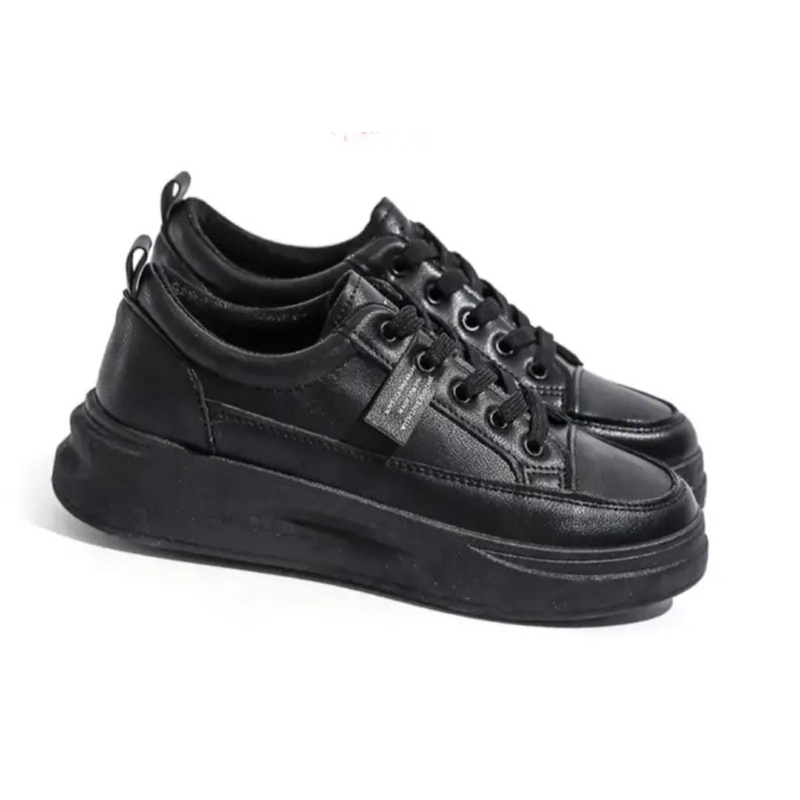 Sepatu sneakers wanita polos hitam sepatu wanita terlaris sepatu wanita polos putih sepatu sneakers 