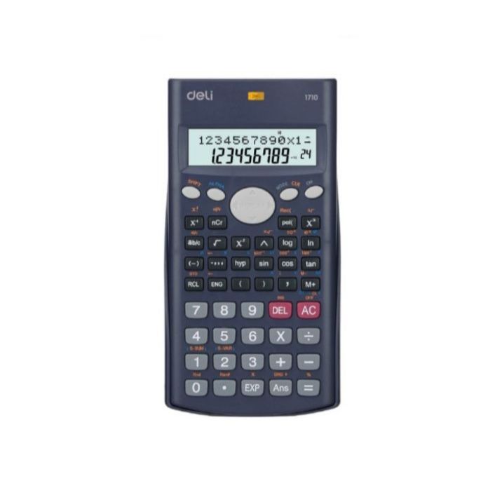 

KALKULATOR DELI SCIENTIFIC DL-1710 BK