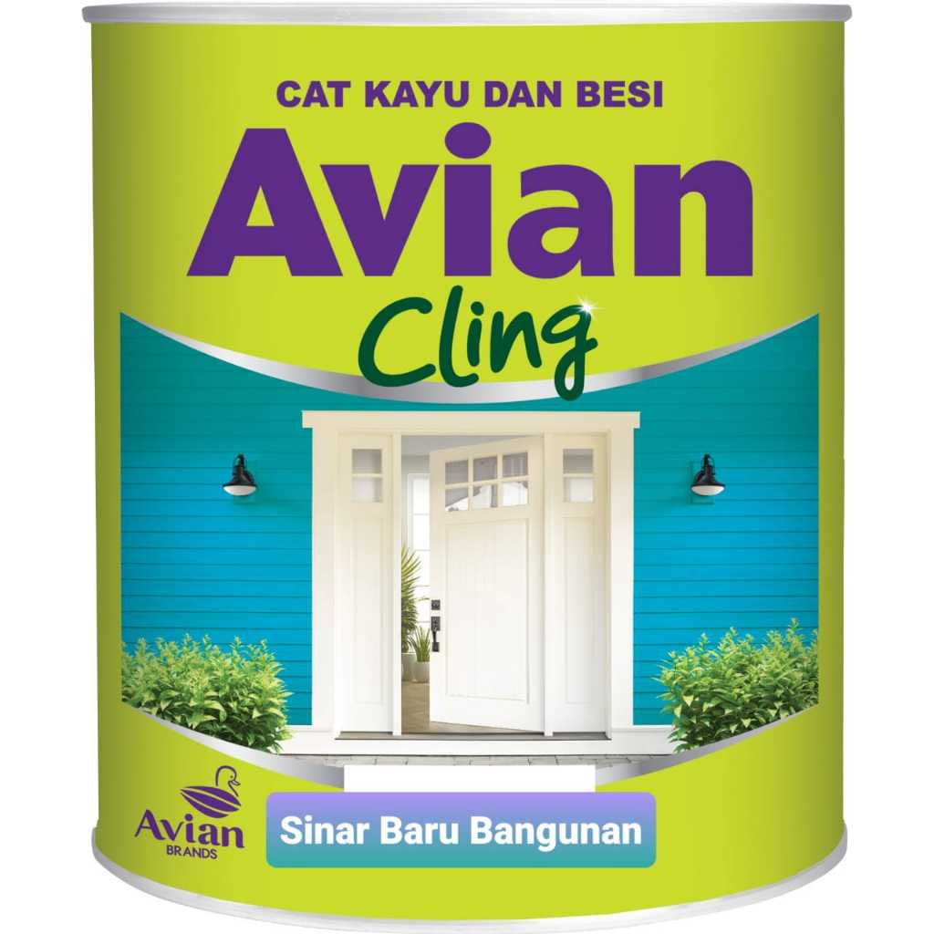 

Cat Minyak Kayu & Besi Avian Cling Super White @1ltr